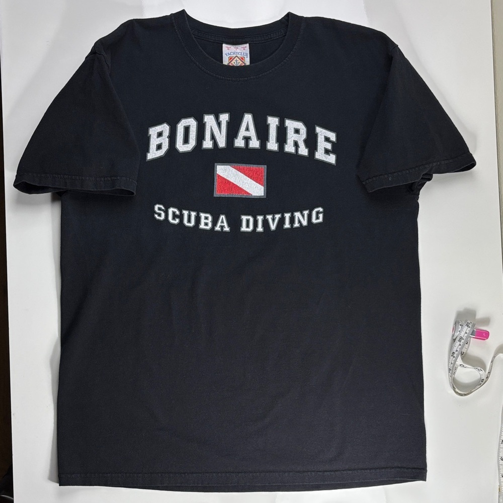 Bonaire Scuba Diving Black T-Shirt